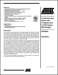 Click here to download ATR0843-PFQG Datasheet