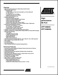 Click here to download ATF1508AS-10QU100 Datasheet