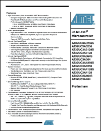 Click here to download AT32UC3A3128S-ALUR Datasheet