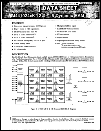 Click here to download M441024PK12 Datasheet