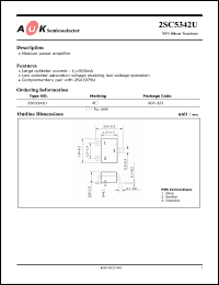 Click here to download 2SC5342U Datasheet