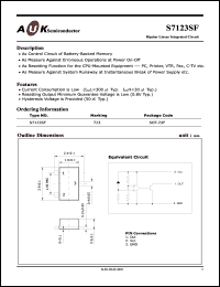 Click here to download S7123SF Datasheet