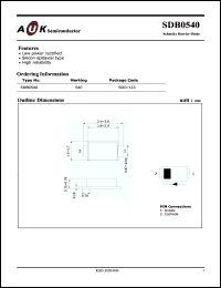 Click here to download SDB0540 Datasheet