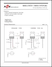 Click here to download SHE134YF Datasheet