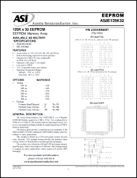 Click here to download AS8E128K32Q-150/883C Datasheet