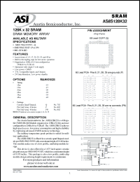 Click here to download AS8S128K32P-25/XT Datasheet