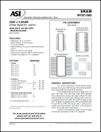 Click here to download MT5C1005DCJ-20L/IT Datasheet