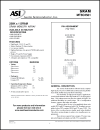 Click here to download MT5C2561EC-55L/883C Datasheet