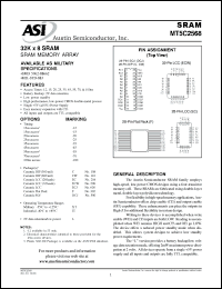 Click here to download MT5C2568CW-25L/IT Datasheet
