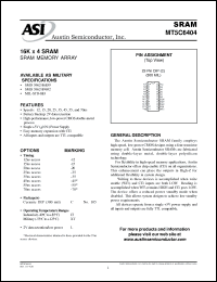 Click here to download MT5C6404C-35L/883C Datasheet