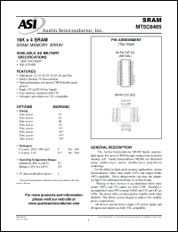 Click here to download MT5C6405C-15L/IT Datasheet