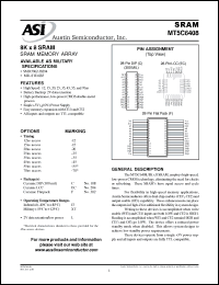 Click here to download MT5C6408F-15L/IT Datasheet