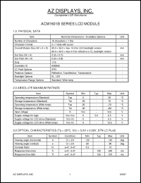 Click here to download ACM1601B-REYD-T Datasheet