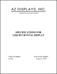 Click here to download ACM1602E-RLBD-T Datasheet