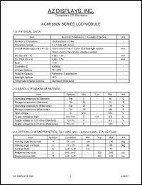 Click here to download ACM1602V-RLYD-T Datasheet