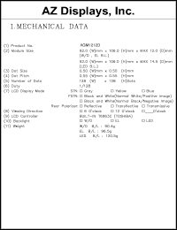 Click here to download AGM1212D-FLFTS-T Datasheet