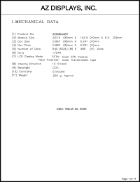 Click here to download AGM6448T-FC-FTS-T Datasheet