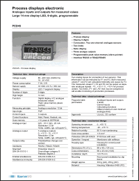 Click here to download PCD45.012PX01 Datasheet