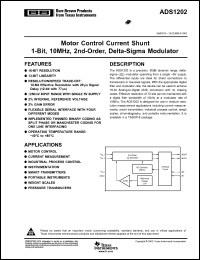 Click here to download ADS1202IPWT Datasheet