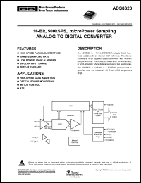 Click here to download ADS8323YB/250 Datasheet