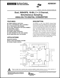 Click here to download ADS8361IDBQ Datasheet