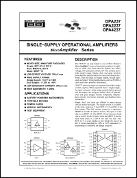 Click here to download OPA4237UA Datasheet