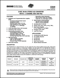 Click here to download PCM1850 Datasheet