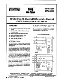 Click here to download HI1-0509A2/883B Datasheet