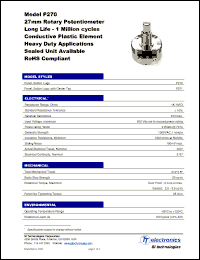 Click here to download P270-SF43R100K Datasheet