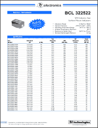 Click here to download BCL565050-270K Datasheet