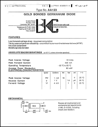 Click here to download AA123 Datasheet