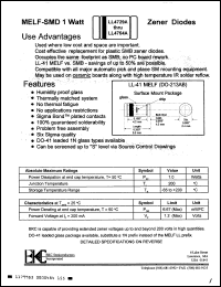 Click here to download LL4731A Datasheet