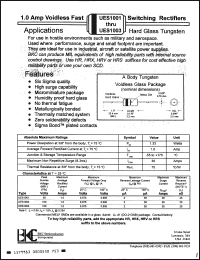 Click here to download UES1001 Datasheet