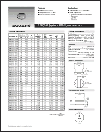 Click here to download SDR0503-123J Datasheet