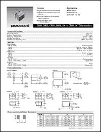 Click here to download CM453232-121K Datasheet