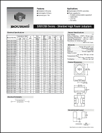 Click here to download SRR1208-100M Datasheet