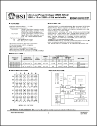 Click here to download BS616UV2021AC10 Datasheet