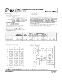 Click here to download BS616LV8012BC Datasheet