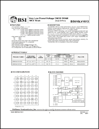 Click here to download BS616LV1613FCG55 Datasheet