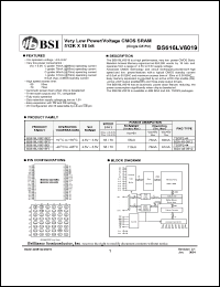 Click here to download BS616LV8019FC-70 Datasheet