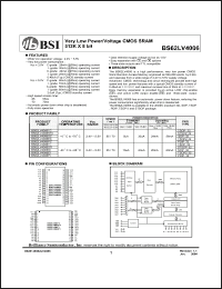 Click here to download BS62LV4006SCG70 Datasheet