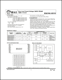 Click here to download BS616LV2019AI Datasheet