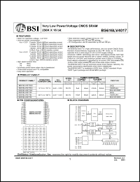 Click here to download BD616LV4017DI-70 Datasheet