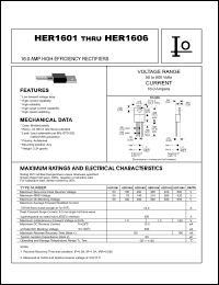 Click here to download HER1604C Datasheet