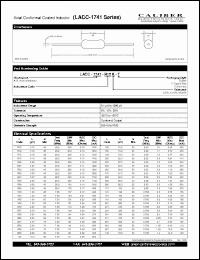 Click here to download LACC-1741-821M-T Datasheet