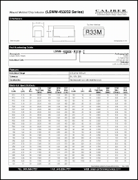 Click here to download LSWM-453232-100J-T Datasheet