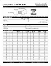 Click here to download LSW-1008-R15K-T Datasheet