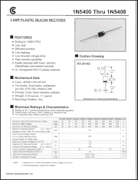 Click here to download 1N5405 Datasheet