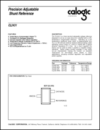 Click here to download CL2431IVS Datasheet