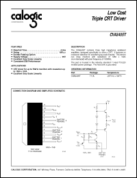 Click here to download CVA3405T Datasheet